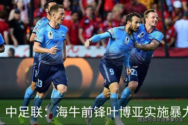 中足联：海牛前锋叶博亚实施暴力行为 停赛4场罚款4万